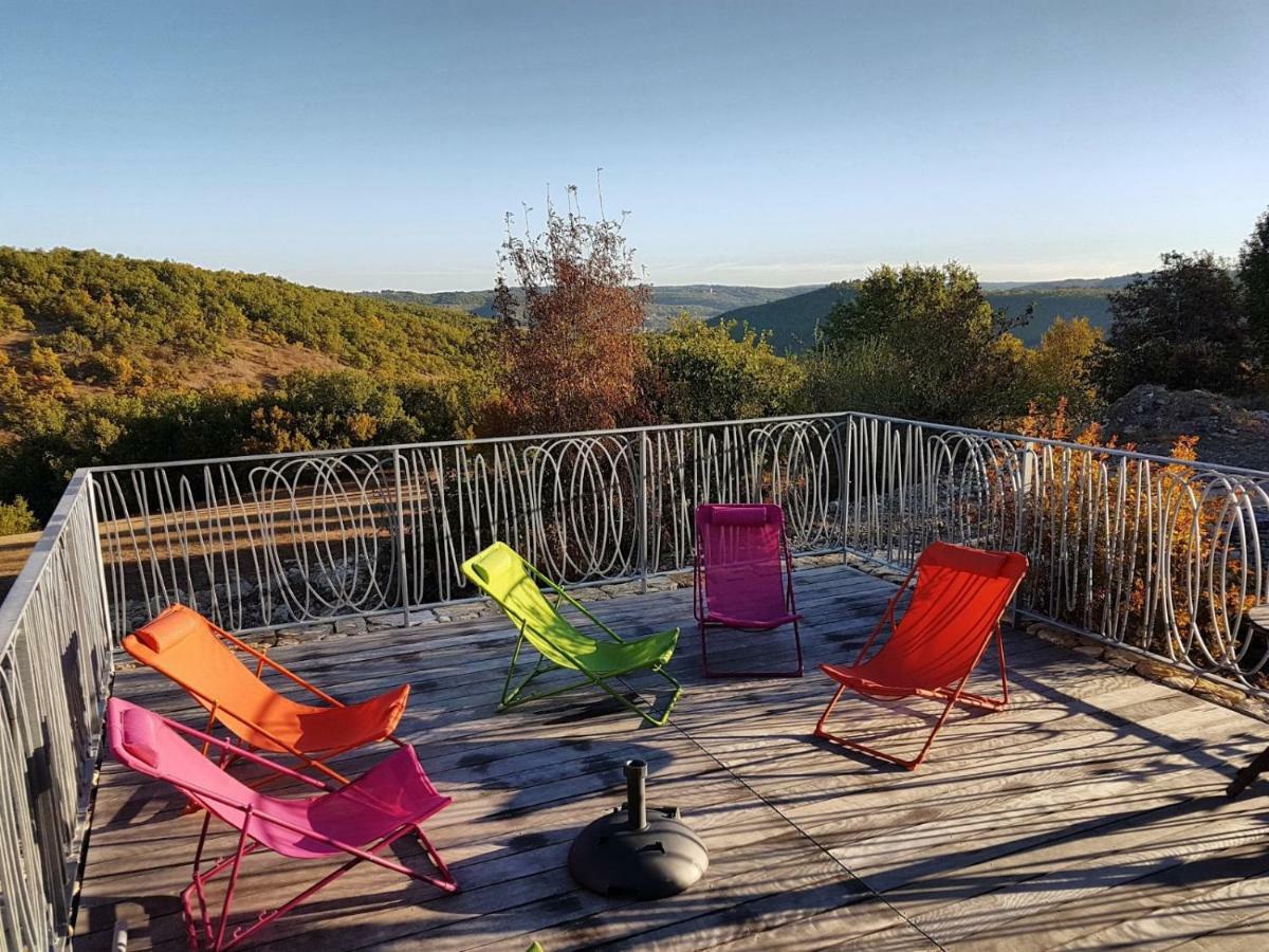 Гостевой дом La Roulotte Clerelu - Du Domaine Des Ramonets Каор Экстерьер фото